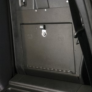 Toyota Tacoma Cubby Cover - Rear - Tuffy Products - Locking Lid - Black - `05-`22
